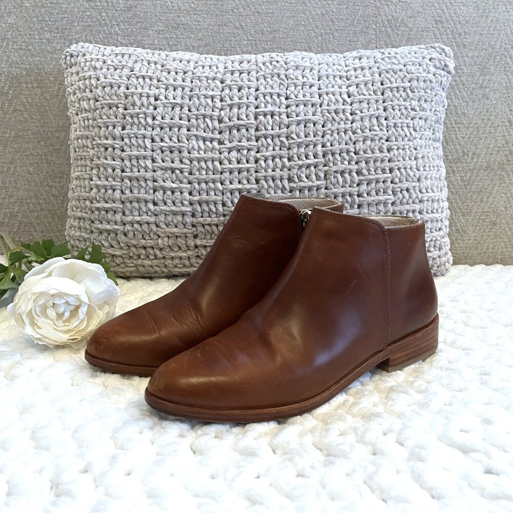 Nisolo Lana Ankle Boot (Brandy) 6
